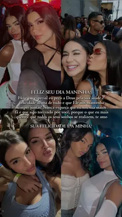Parabéns maninha