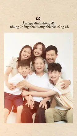 1 ảnh gia đình