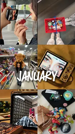 SIX PICS OF JANUARY