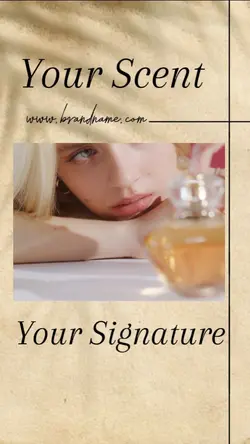 Fragrance Promo Ad