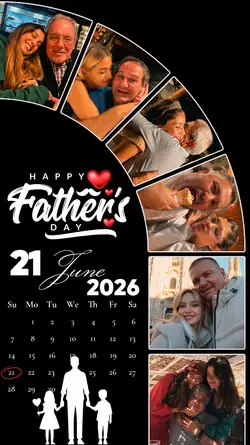 FATHER'S DAY 21 JUNE
