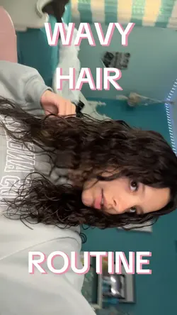 WAVY HAIR ROUTINEEE