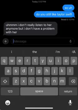 she is the one who 
