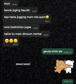 saya tidak main main