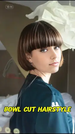 bowl cut hairstyle 
