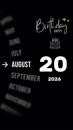 Hbd 20 August 2026