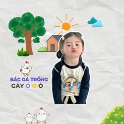 bác gà trống gáy ó o
