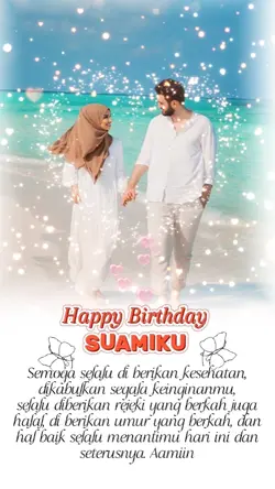 happy birthday suami