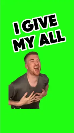 I GIVE MY ALL