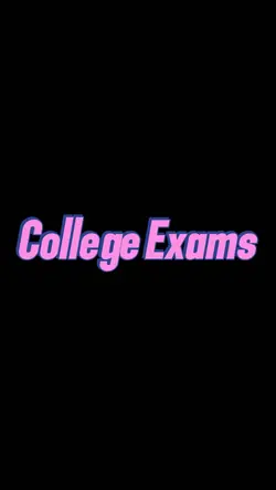 college exams