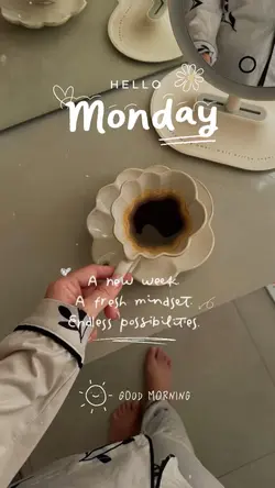Hello Monday 🤍
