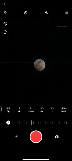 zoom bulan HP xiomi