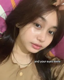 and your eyes were