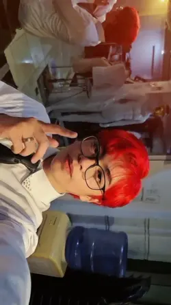red hair