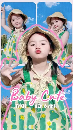 Baby Cute tách nền