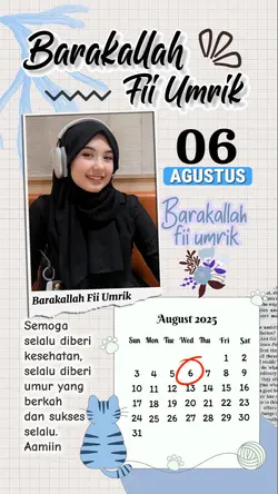 MILAD 6 AGUSTUS
