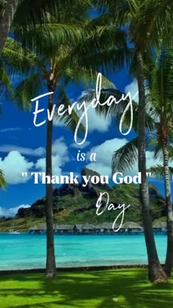 Thank you God 