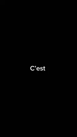 C’est un SOS 