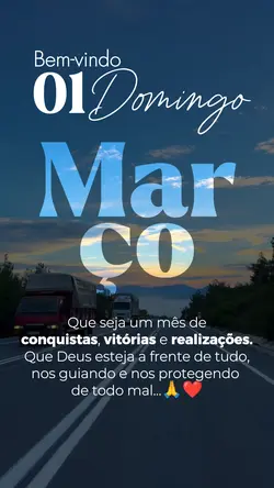 Bem-vindo Março