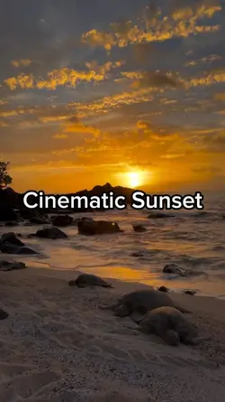 Cinematic Sunset