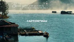 Caption Bình Yên.| 