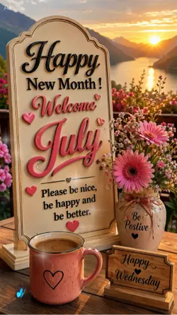 welcome July 2026