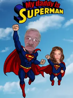 daddy is Superman 