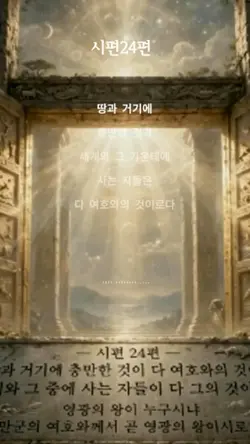 시편24편
