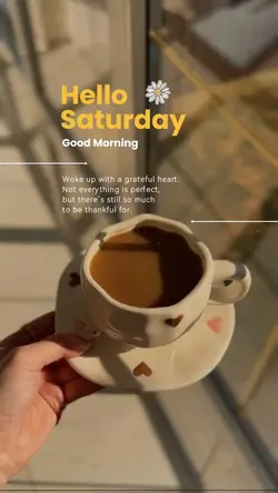 Hello Saturday 🌼