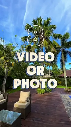 8 video or photo 