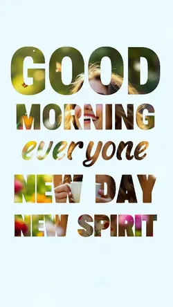 Goodmorning Everyone