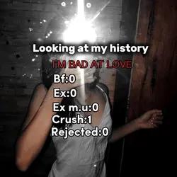 Bad at love