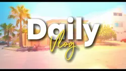 Daily vlog template 