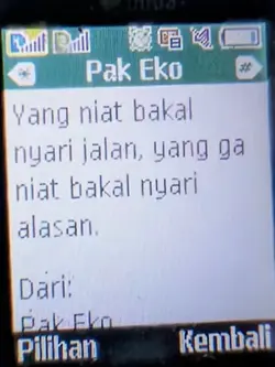 yang niat bakal