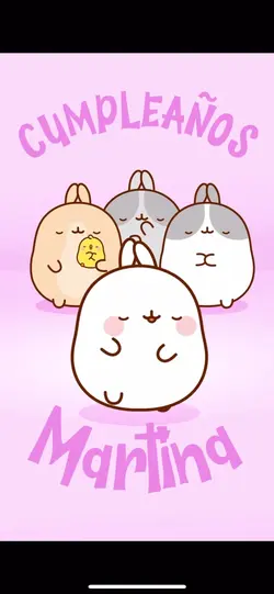 Invit Molang Cute