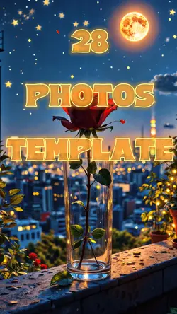 28 Photos Template 