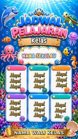 JADWAL PELAJARAN