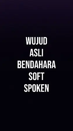 wujud asli bendahara