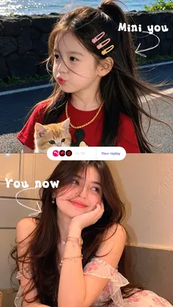 Mini you vs you now