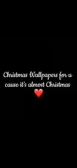 Christmas wallpaper❤️