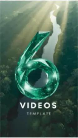 6 clips