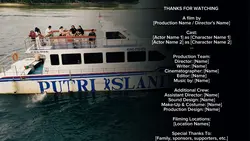 Outro credits film 
