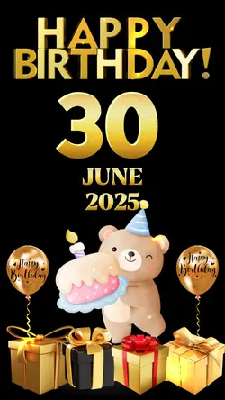 Birthday 30 june2025