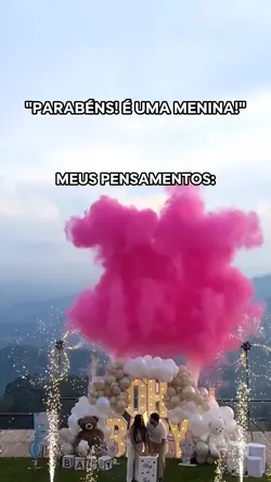 PARABÉNS! É MENINA!🩷