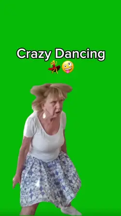 Crazy Dancing Woman