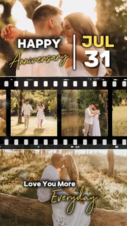 anniversary 31 july