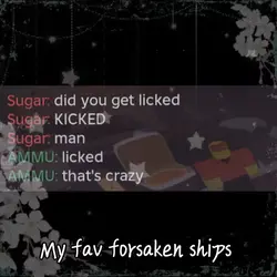 My fav forsaken ship