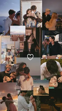 Couple grid collage