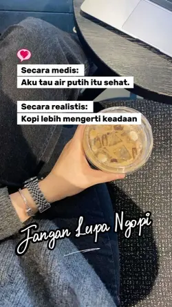 Jangan lupa ngopi 