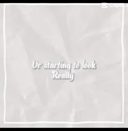 Look really weird..